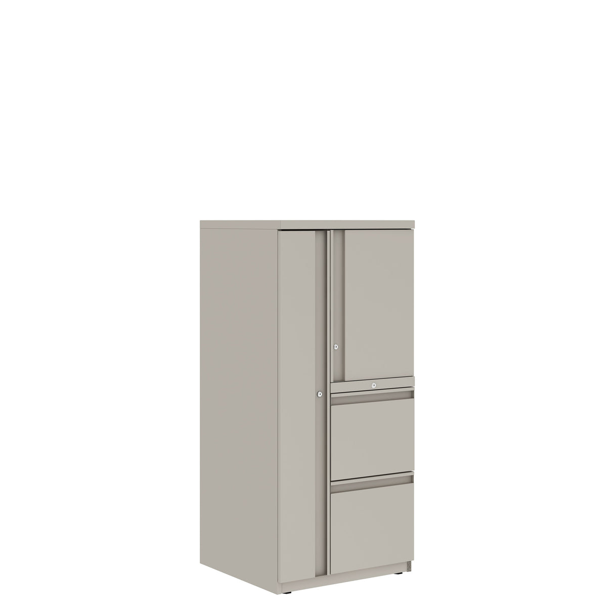 Prime™ 53.6"H Personal Tower, Wardrobe - Left, File/File - Right | GUSLF4H24FCPL