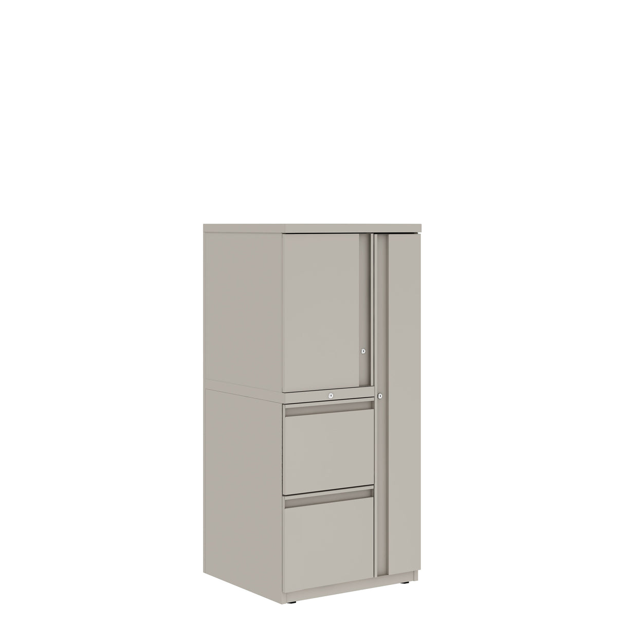 Prime™ 53.6"H Personal Tower, File/File - Left, Wardrobe - Right | GUSLF4H24FCPR