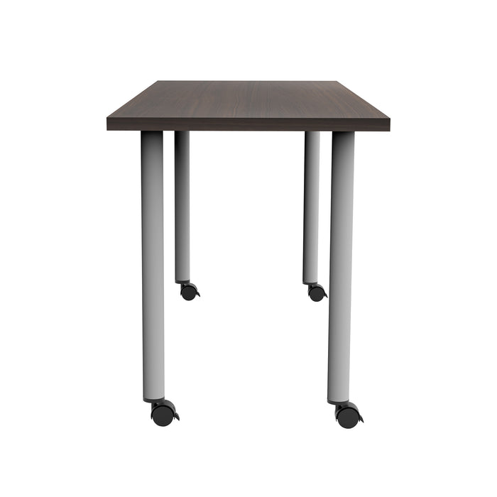 Jurni Multi-Purpose Table with Post Leg and Casters | JN6024NFXPCADSWT