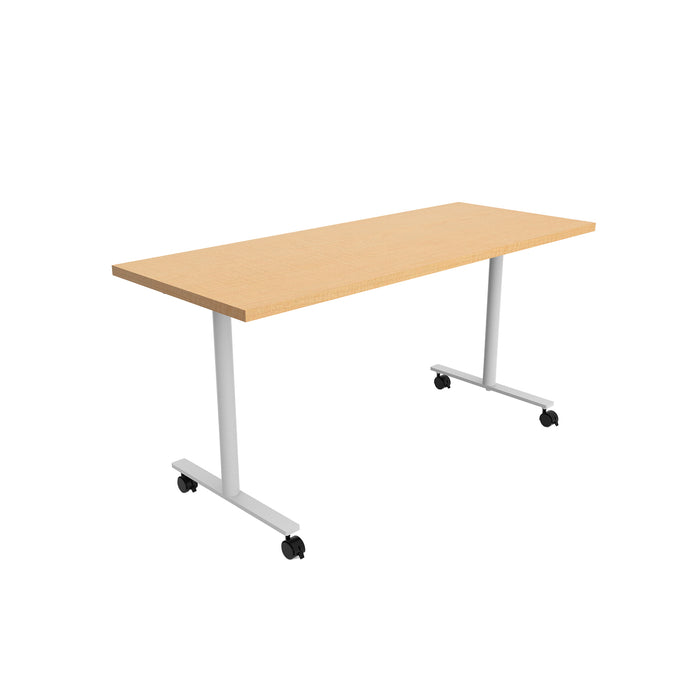 Jurni Multi-Purpose Table with T-Leg and Casters | JN6024NFXTCADSWT