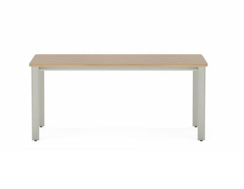 Collaborative Spaces™ 29"H Large Collaboration Table with Small Radius & Levelers - 72"W x 48"D | SCTLWSL4872