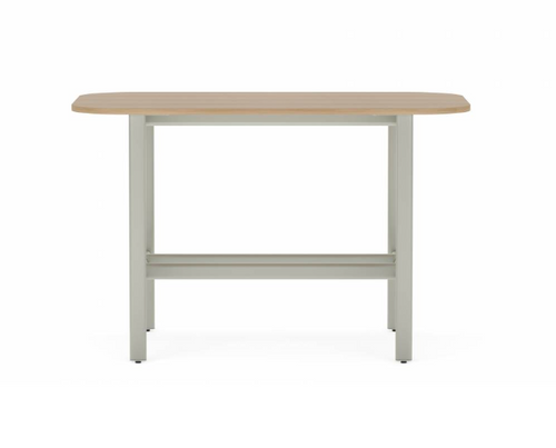 Collaborative Spaces™ 42"H Large Collaboration Table with Large Radius & Levelers - 66"W x 42"D | SCTLBLL4266
