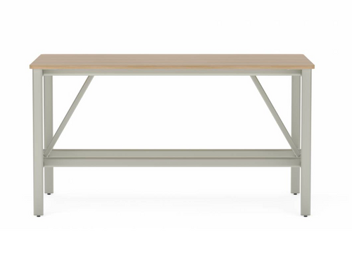 Collaborative Spaces™ 42"H Large Collaboration Table with Small Radius & Levelers - 78"W x 48"D | SCTLBSL4878