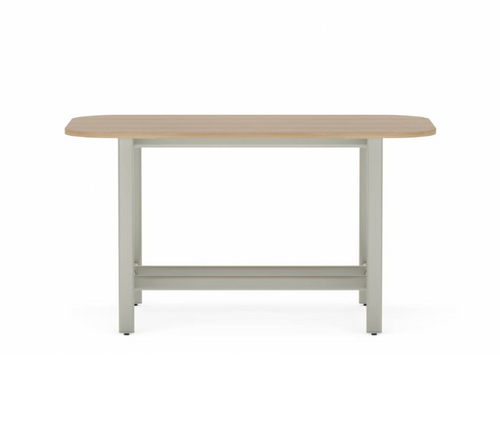 Collaborative Spaces™ 36"H Large Collaboration Table with Large Radius & Levelers - 66"W x 36"D | SCTLCLL3666