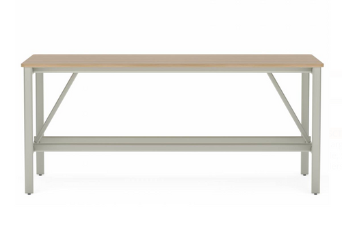 Collaborative Spaces™ 42"H Large Collaboration Table with Small Radius & Levelers - 96"W x 42"D | SCTLBSL4296