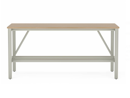 Collaborative Spaces™ 42"H Large Collaboration Table with Small Radius & Levelers - 90"W x 42"D | SCTLBSL4290