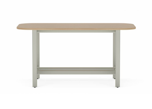 Collaborative Spaces™ 36"H Large Collaboration Table with Large Radius & Levelers - 78"W x 36"D | SCTLCLL3678