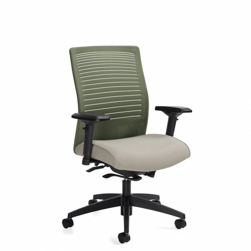 Loover Mid Mesh Back Executive Chair with Weight Sensing Synchro-Tilter | 2662-8