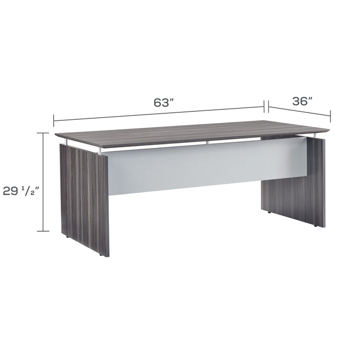 Medina™ 63" Straight Desk | MNDS63