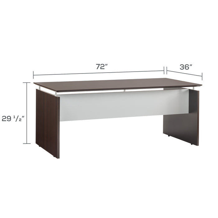 Medina™ 72" Straight Desk | MNDS72
