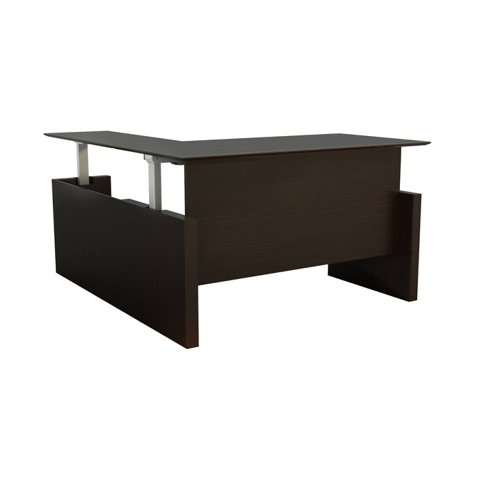 Medina™ Height-Adjustable Straight Front Desk with Return, 72” | MNT51H