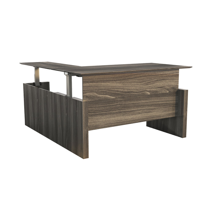 Medina™ Height-Adjustable Straight Front Desk with Return, 72” | MNT51H