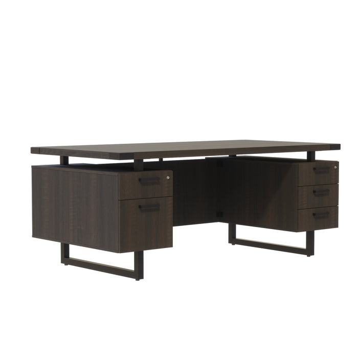 Mirella™ Free Standing Desk, BBB/BF | MRDBF7236