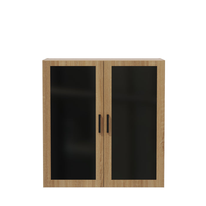 Mirella™ Glass Door Display Cabinet | MRGDC