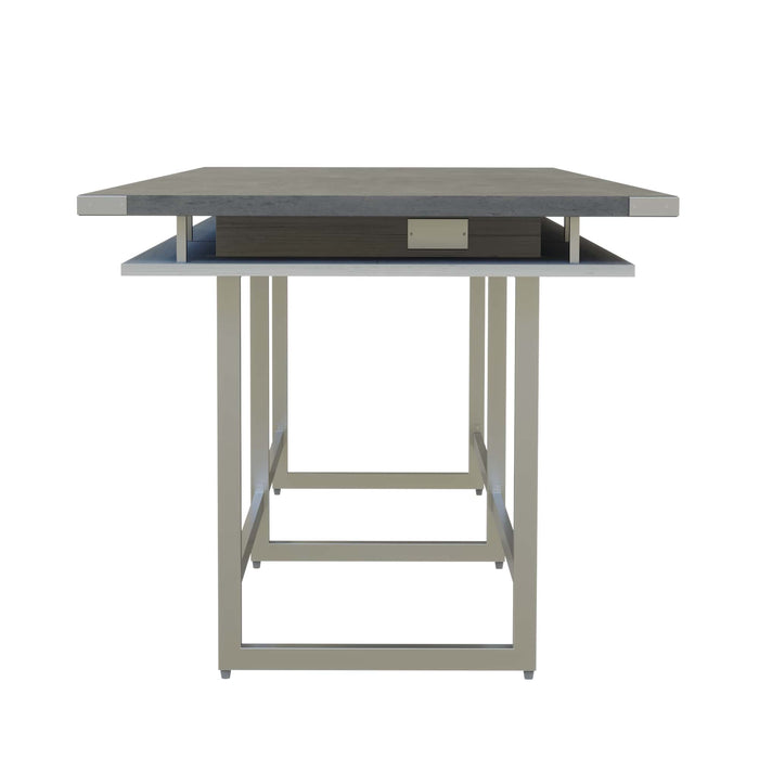 Mirella™ Conference Table, Standing-Height, 12’ | MRH12