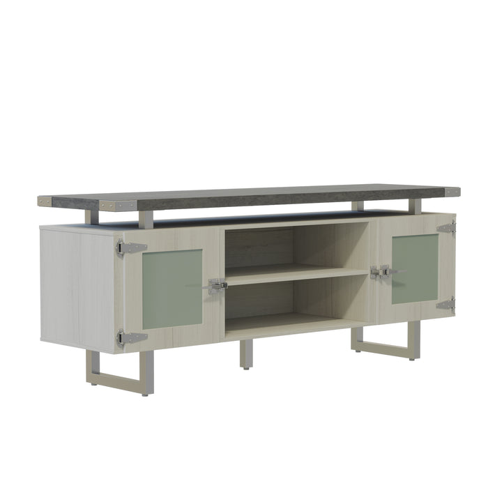 Mirella™ Low Wall Cabinet Glass Doors | MRLWCGD