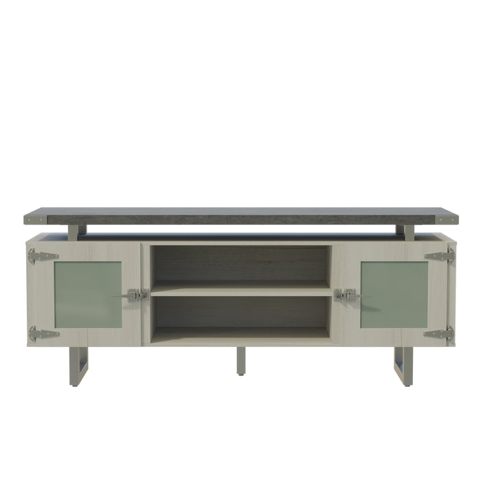 Mirella™ Low Wall Cabinet Glass Doors | MRLWCGD