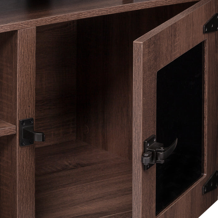 Mirella™ Low Wall Cabinet Glass Doors | MRLWCGD