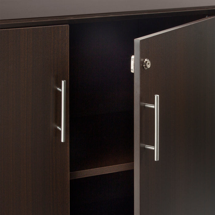 Medina™ Low Wall Cabinet with Glass Doors | MVLC