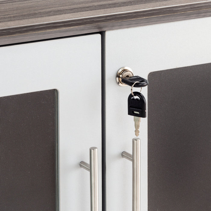 Medina™ Low Wall Cabinet with Glass Doors | MVLC