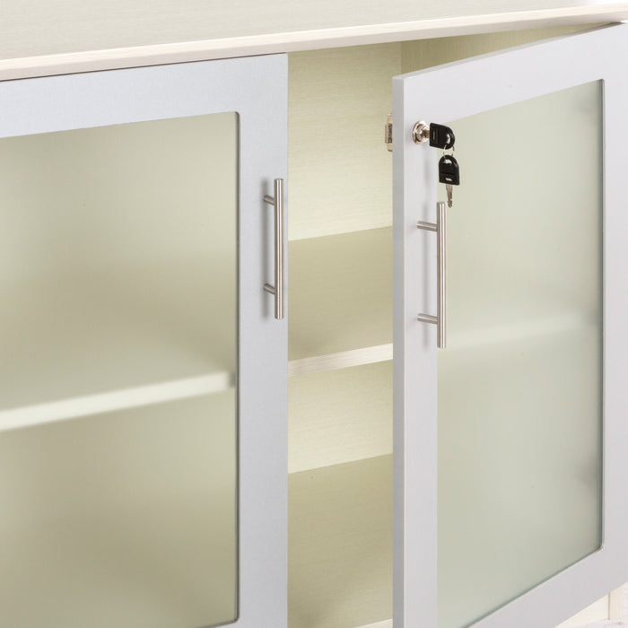 Medina™ Low Wall Cabinet with Glass Doors | MVLC