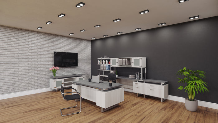 Mirella™ Low Wall Cabinet Glass Doors | MRLWCGD