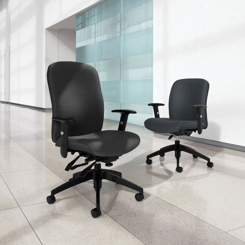 Truform® Multi-Tilter Mid Back Chair | 5451-3SCBK-JN02