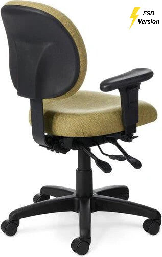 Office Master Electrostatic Discharge ESD Ergonomic Mid Back Task Chair (Fabric) | EF44