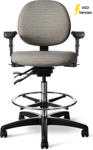 Office Master Electrostatic Discharge ESD Healthcare Lab Stool (Fabric) | EF45