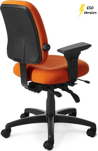 Office Master Electrostatic Discharge ESD Multi Function Ergonomic Chair (Fabric) | EF74