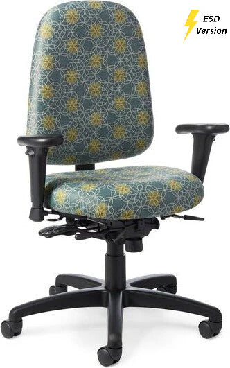 Office Master Electrostatic Discharge ESD High Back Ergonomic Chair (Vinyl) | EV77