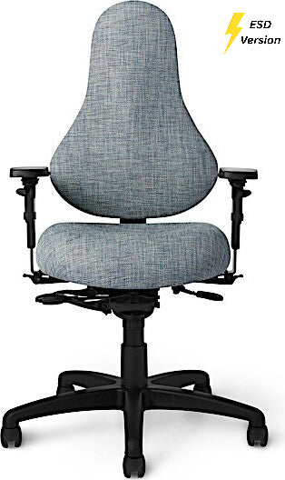 Office Master Electrostatic Discharge ESD Multi Function Ergonomic Chair (Vinyl) | EVDB74