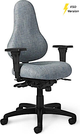 Office Master Electrostatic Discharge ESD Multi Function Ergonomic Chair (Vinyl) | EVDB74