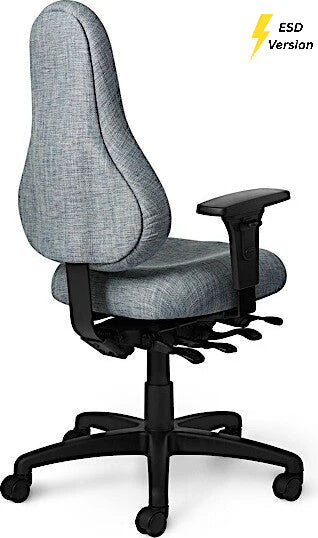 Office Master Electrostatic Discharge ESD Multi Function Ergonomic Chair (Vinyl) | EVDB74