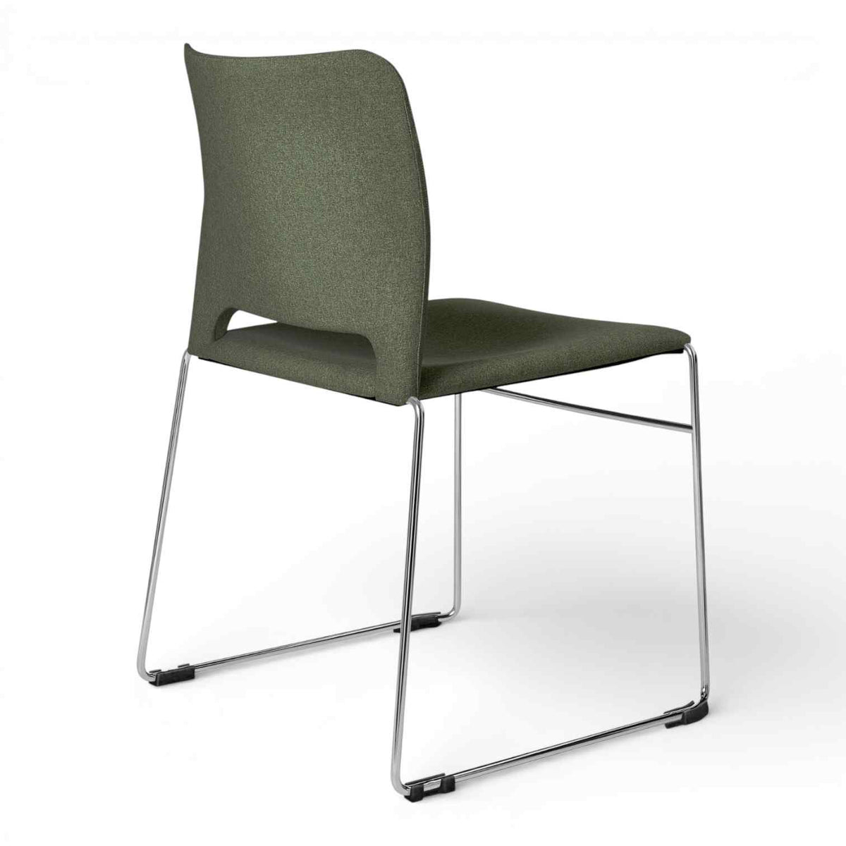 Office Master Tibidi Upholstered Seat and Back Stacker | TD2-F