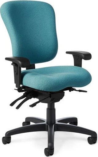 Office Master Patriot Value Mid Back Task Ergonomic Office Chair | PAC55-7a (PA55)
