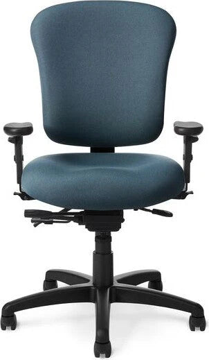 Office Master Multi Function Medium Build Ergonomic Office Chair | PAC55-8b (PC55)