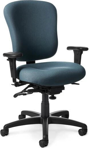 Office Master Multi Function Medium Build Ergonomic Office Chair | PAC55-8b (PC55)
