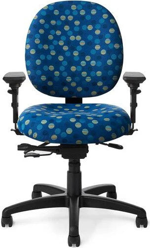 Office Master Medium Build Ergonomic Office Chair | PAC57-8b (PC57D)