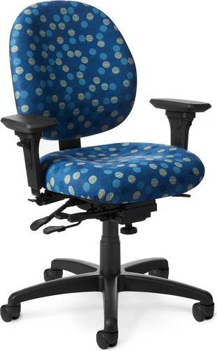 Office Master Medium Build Ergonomic Office Chair | PAC57-8b (PC57D)