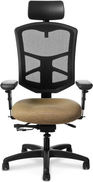 Office Master Yes Mesh High Back Ergonomic Office Chair with Headrest | YS89