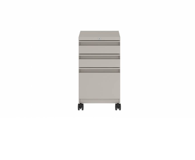 Prime™ 26.5"H Mobile Pedestal Cabinet, 15"W x 28"D - Box/Box/File | GUPWSSF28P