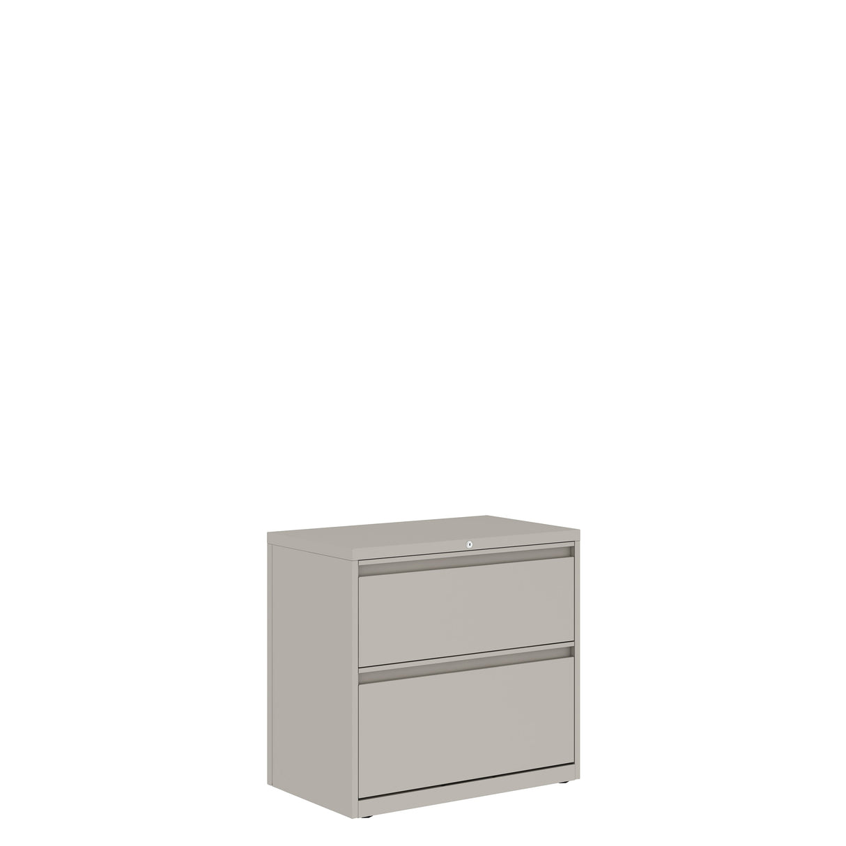 Prime™ 28"H Two High Lateral File Cabinet, 36"W x 18"D - Fixed Front | GULF20G1836P