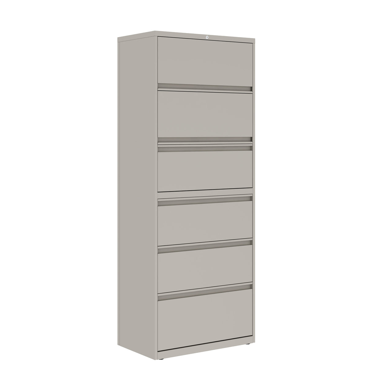 Prime™ 77.6"H Six Drawers Lateral File Cabinet, 30"W x 18"D - Two Receding, Four Fixed Front | GULF60G1830P