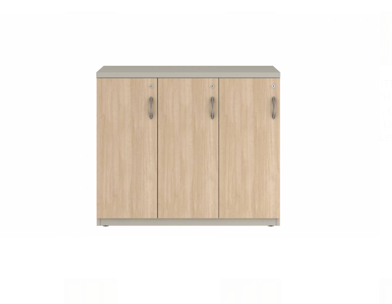Prime™ 35.2"H Triple Column Locker, One Row, 42"W x 18"D, Laminate Doors - Left Opening | GUTTSF135S42LL