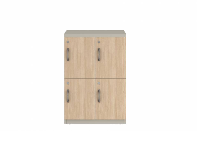 Prime™ 35.2"H Double Column Locker, Two Rows, 24"W x 18"D, Laminate Doors - Right Opening | GUTDSF235S24RL