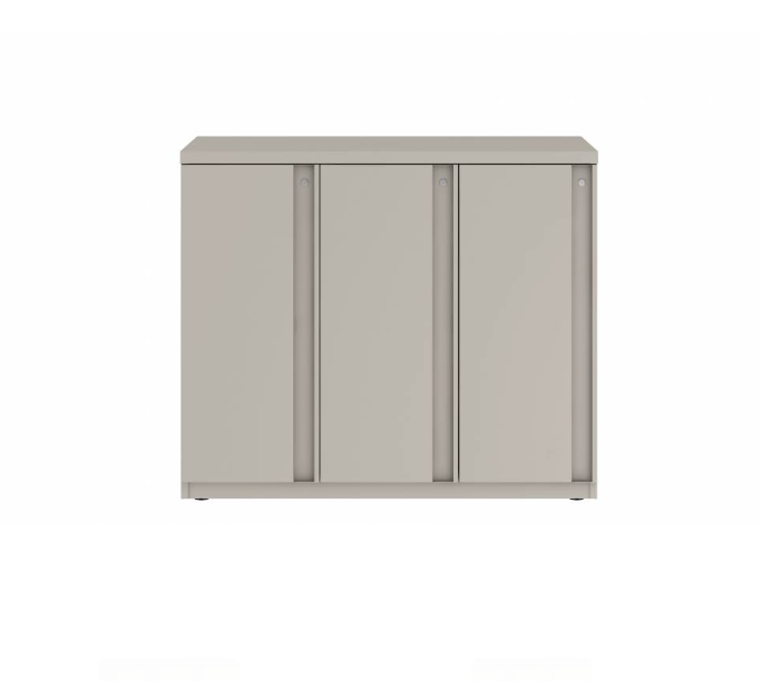 Prime™ 35.2"H Triple Column Locker, One Row, 42"W x 18"D, Full Pull Doors - Left Opening | GUTTSF135S42LP