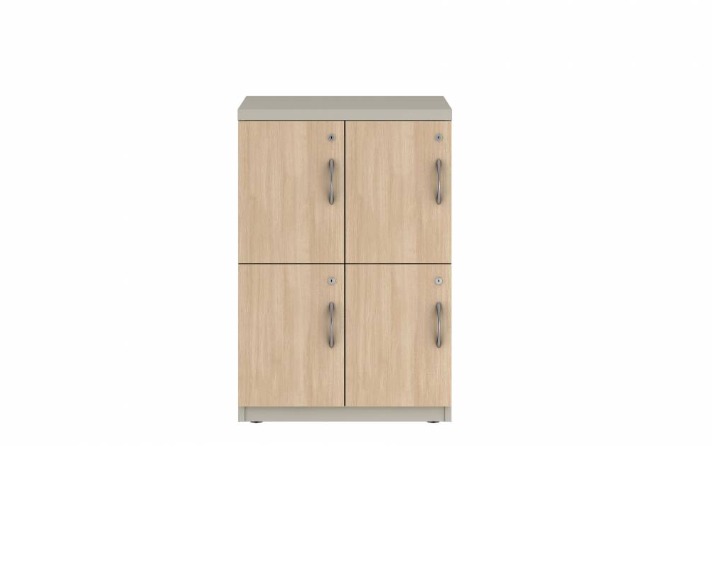 Prime™ 35.2"H Double Column Locker, Two Rows, 24"W x 18"D, Laminate Doors - Left Opening | GUTDSF235S24LL