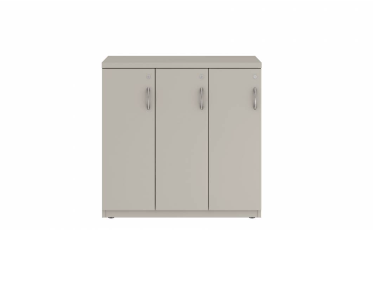 Prime™ 35.2"H Triple Column Locker, One Row, 36"W x 18"D, Flat Metal Doors - Left Opening | GUTTSF135S36LM