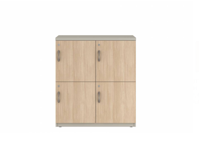 Prime™ 40"H Double Column Locker, Two Rows, 36"W x 18"D, Laminate Doors - Right Opening | GUTDSF240S36RL